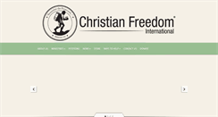 Desktop Screenshot of christianfreedom.org